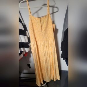 Old Navy 2X yellow cami dress